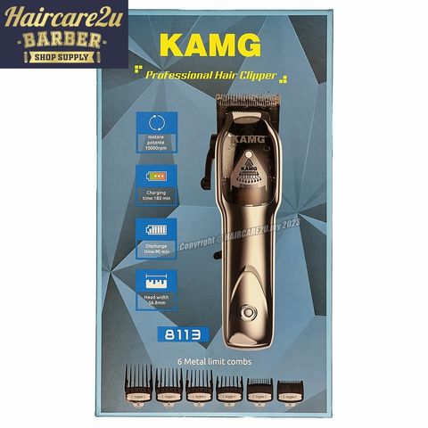 KAMG 8113 Cordless Hair Clipper
