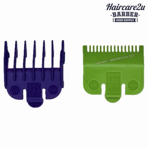 Wahl Fading Attachment Combs (#0.5 - 1.5mm & #1.5 - 4.5mm)