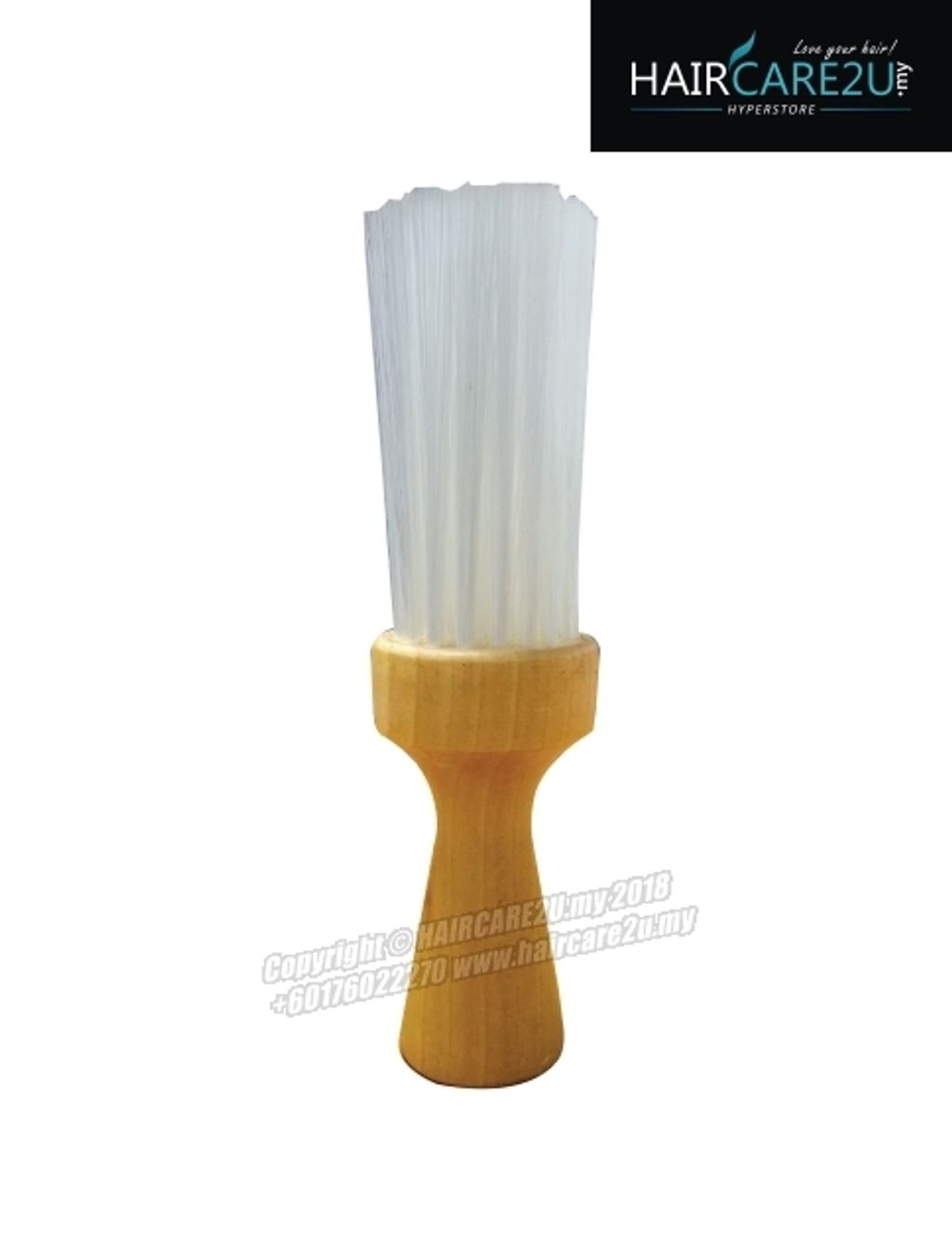 HC33039 Barber & Salon Soft Neck Face Duster Wooden Hair Brush.jpg