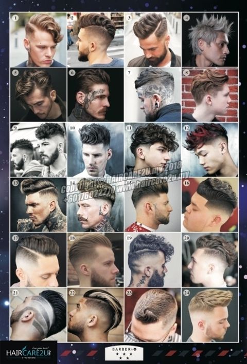 American Western Style Men Hair Barber Poster.jpg