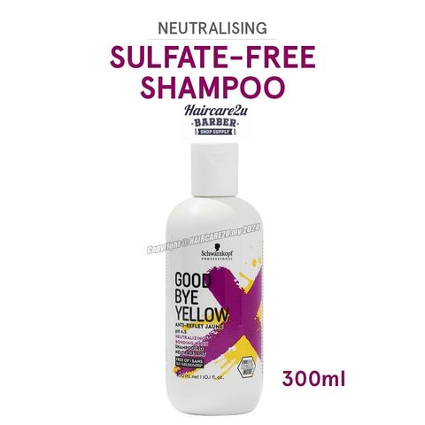 300ml Schwarzkopf Bold Color Neutralizing Goodbye Yellow Shampoo