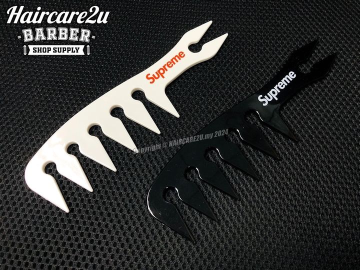 Supreme Wide Tooth Texturizing Barber Pomade Hair Styling Texture Comb
