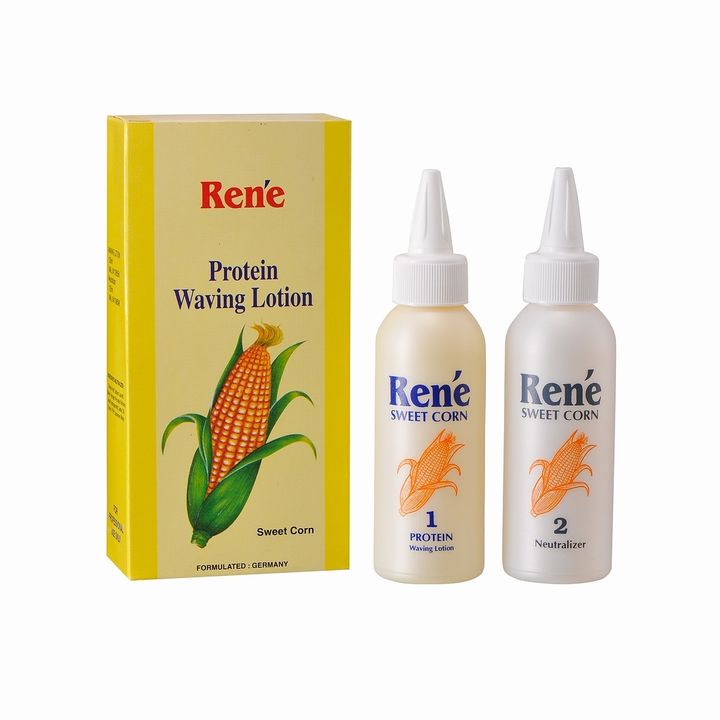 120ml Rene Sweet Corn Hair Protein Cold Wave Lotion