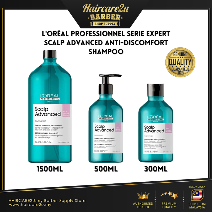 Loreal Scalp Advanced ANTI-Discomfort Dermo Regulator Shampoo