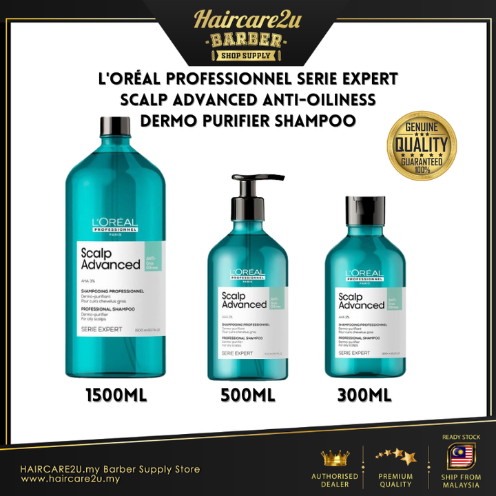 Loreal Scalp Advanced ANTI-Oiliness Dermo Purifier Shampoo Cover