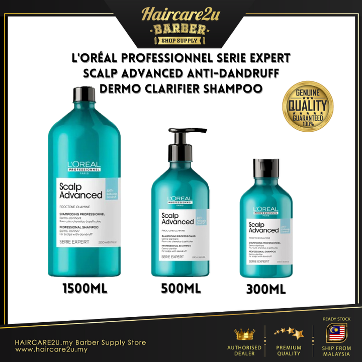 Loreal Scalp Advanced ANTI-Dandruff Dermo Clarifier Shampoo Cover