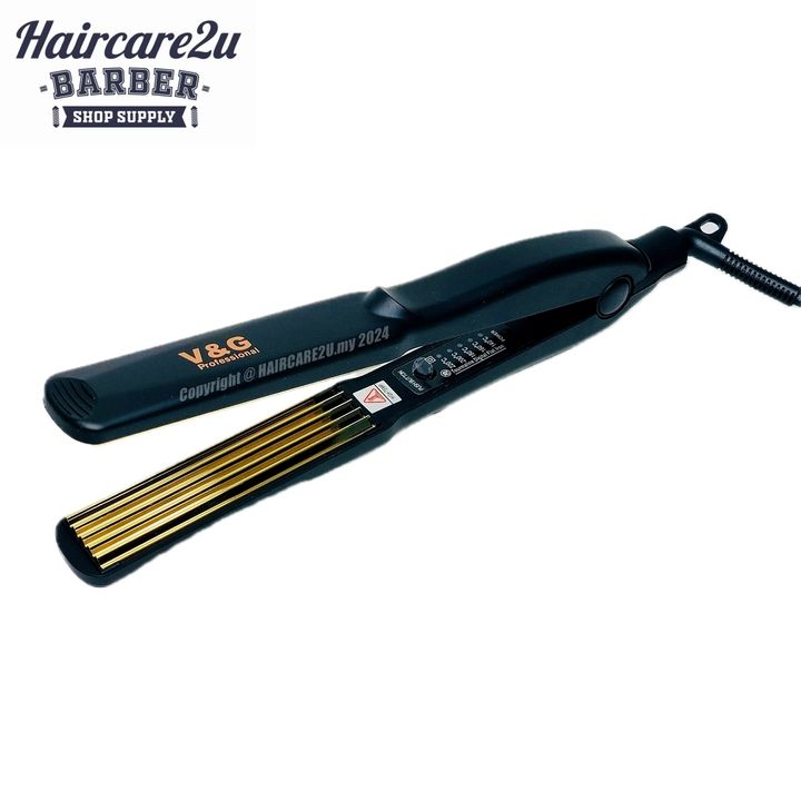 V&G V-22A Wave Perm Zig Zag Hair Iron 1