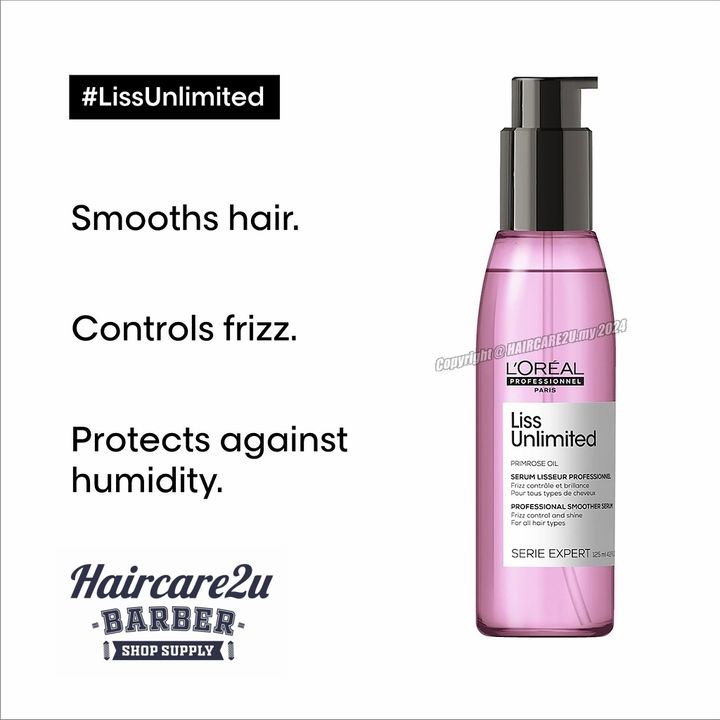 125ml Loreal Serie Expert Liss Unlimited Primrose Oil Smoother Serum