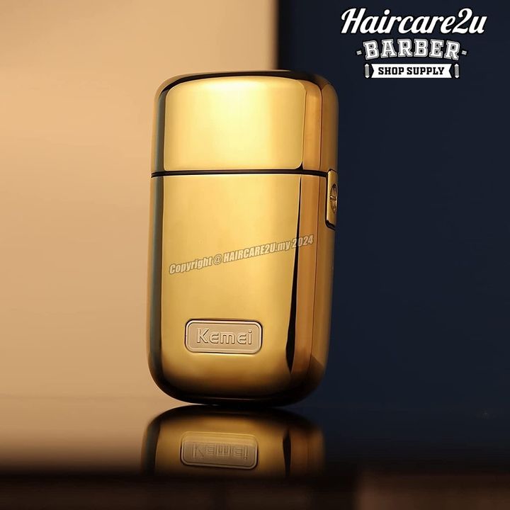 Kemei KM-TX1 Golden Reciprocating Electric Shaver