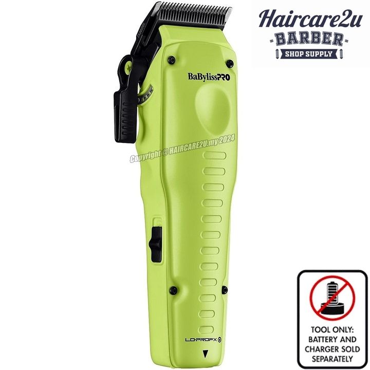 BaByliss Pro FXONE LO-PROFX High-Performance Low-Profile Clipper Neon Yellow #FX829NYLT 4