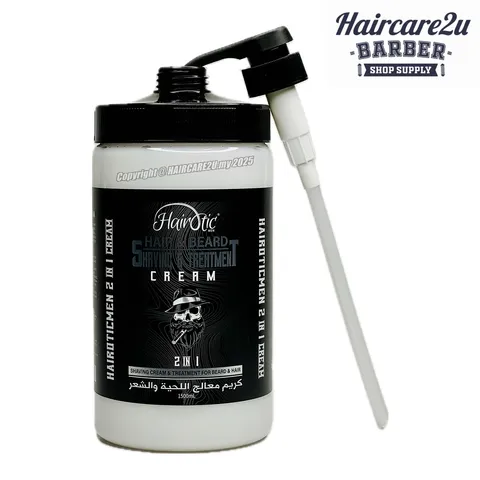 1500ml Hairoic Hair & Beard Shaving Treatment Cream