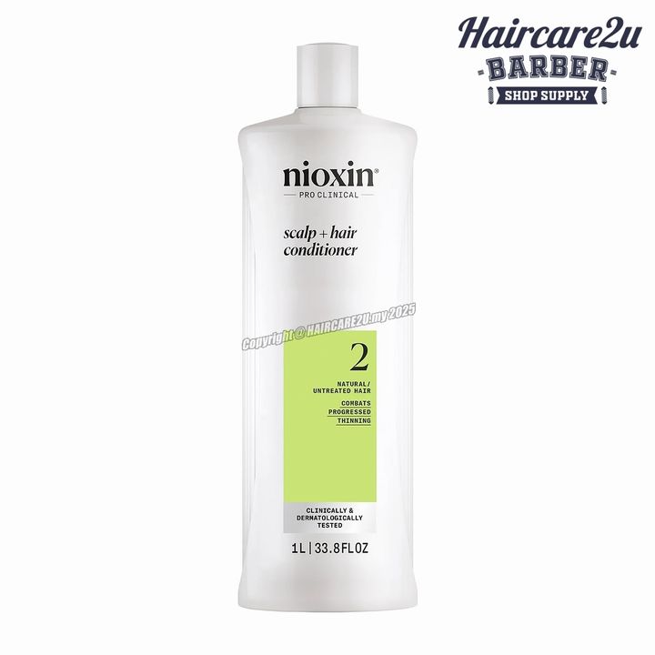 1000ml Nioxin System 2 Scalp Revitaliser Conditioner