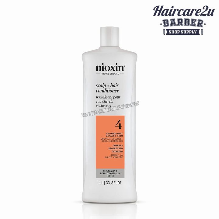 1000ml Nioxin System 4 Scalp Revitaliser Conditioner