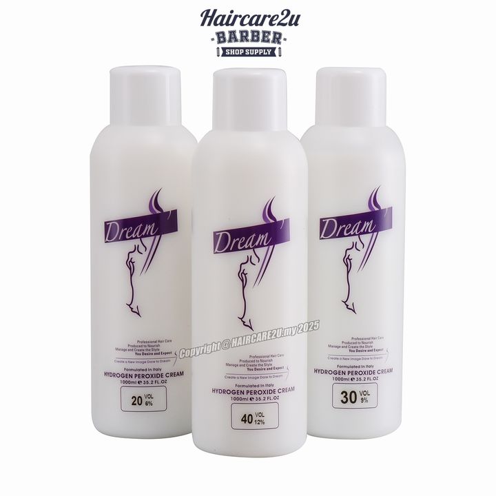 1000ml Dream Hair Developer Peroxide 6%, 9%, 12%