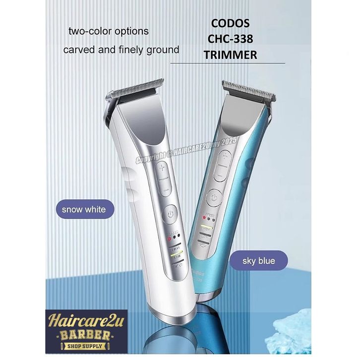Codos CHC-338 Detailer Cordless Hair Trimmer White & Blue