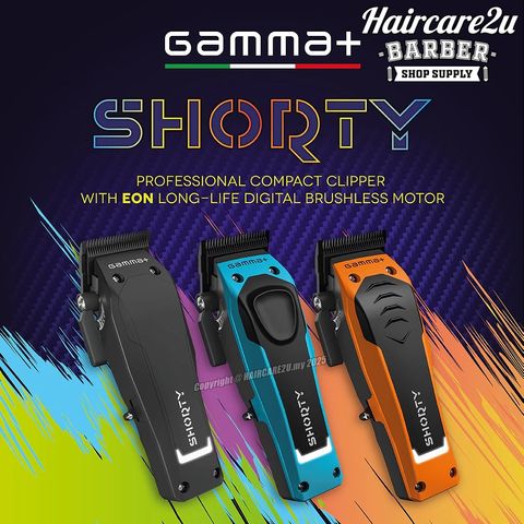 Gamma+ SHORTY Professional Compact Clipper with EON Digital Motor #HCGPCC