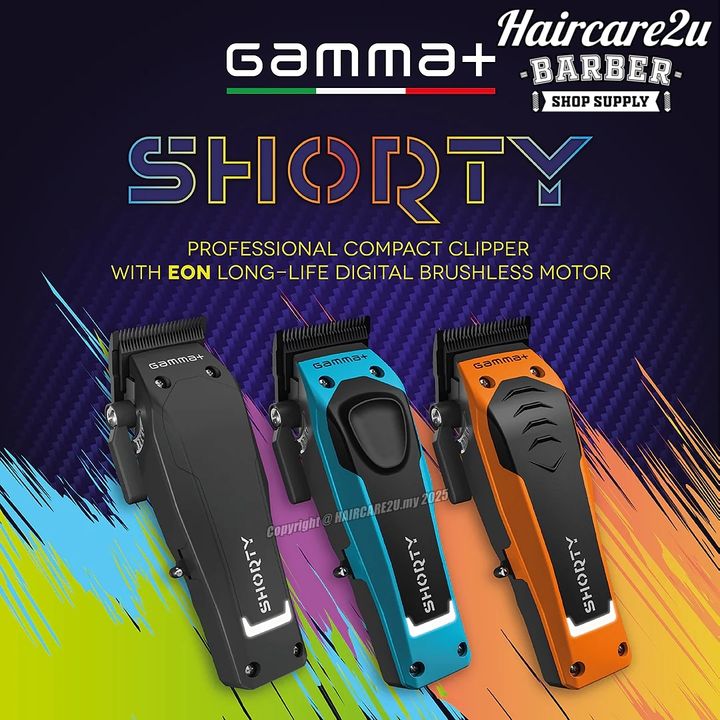 Gamma+ SHORTY Professional Compact Clipper with EON Digital Motor #HCGPCC