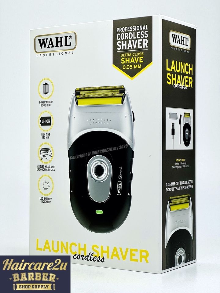 Wahl Professional Cordless Double Foil Launch Shaver #7065L 7