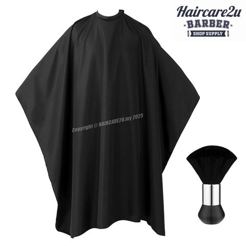 140cm x 160cm Barber Salon Extra Large Black Cutting Cape