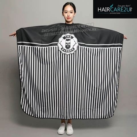 The Barber Head Black & White Stripes Cutting Cloth Salon Cape 11.jpg