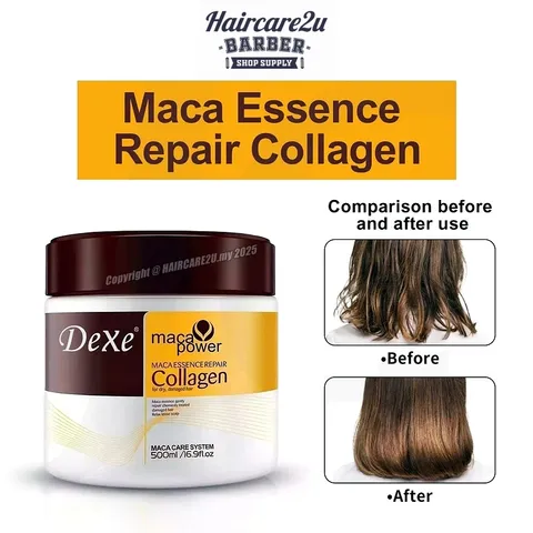 500g Dexe MACA Powder Collagen Hair Repair Mask