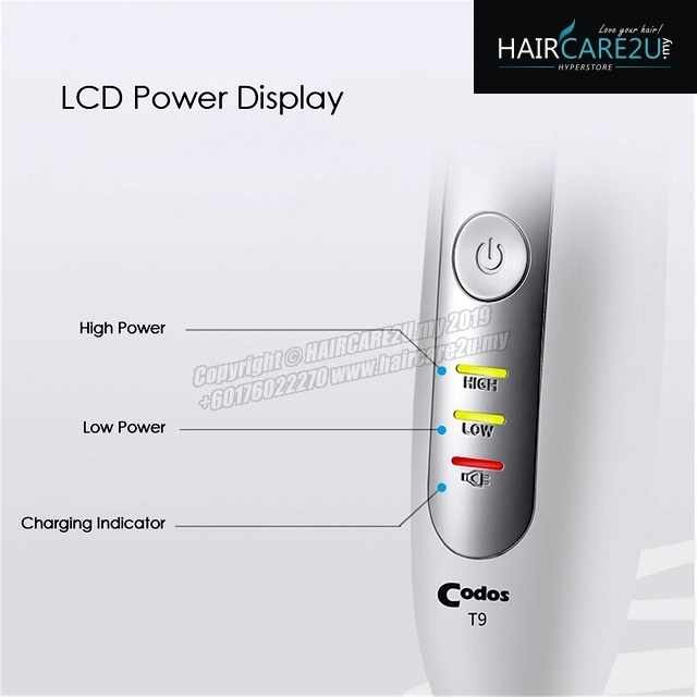 codos t9 cordless clipper