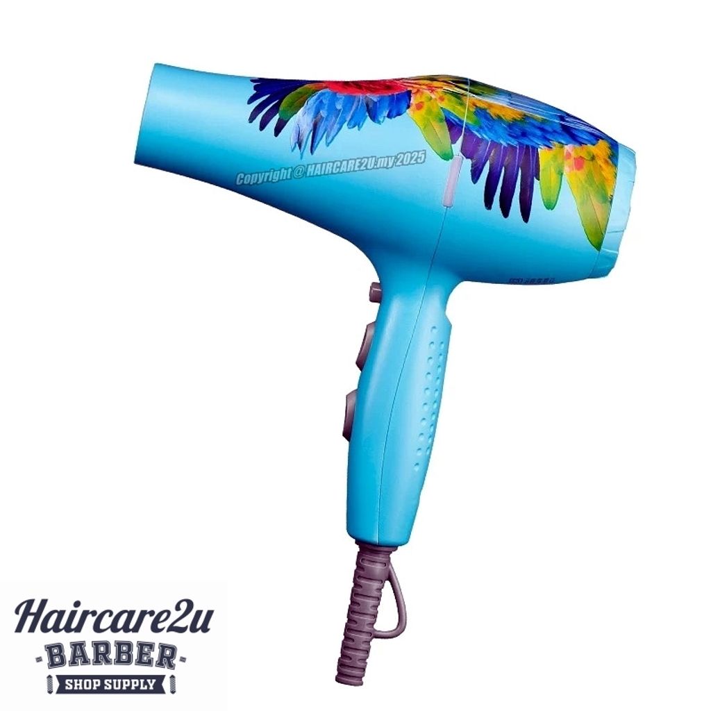 FirePhoenix 5600A Parrot Edition Blue Hair Dryer