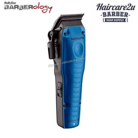 BaByliss Pro LIMITED EDITION LO-PROFX Cordless Clipper - Black & Blue #FX829BL