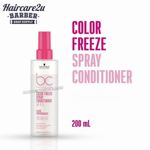 200ml Schwarzkopf BC Color Freeze Spray Conditioner