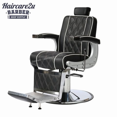 Royal Kingston K-827-2-E Hydraulic Heavy Duty Emperor Barber Chair