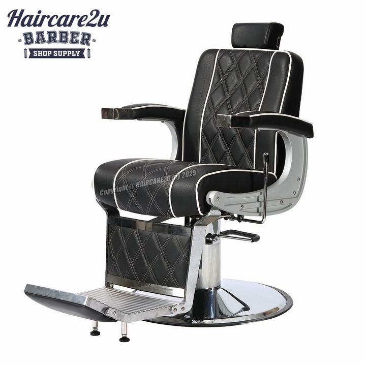 Royal Kingston K-827-2-E Hydraulic Heavy Duty Emperor Barber Chair