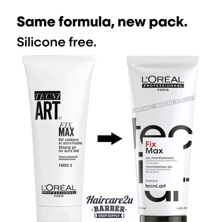 200ml Loreal Tecni Art Fix Max Shaping Gel