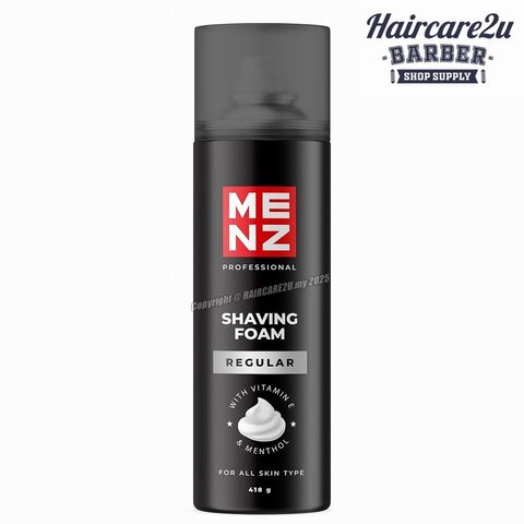 418g MENZ All Skin Type Regular Shaving Foam