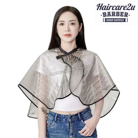 DX Extra Large Glitter Gray Hair Shawl Shoulder Pad