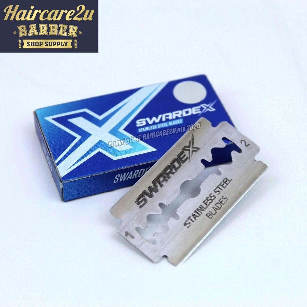 Swardex Stainless Steel Coated Double Edge Razor Blades 2