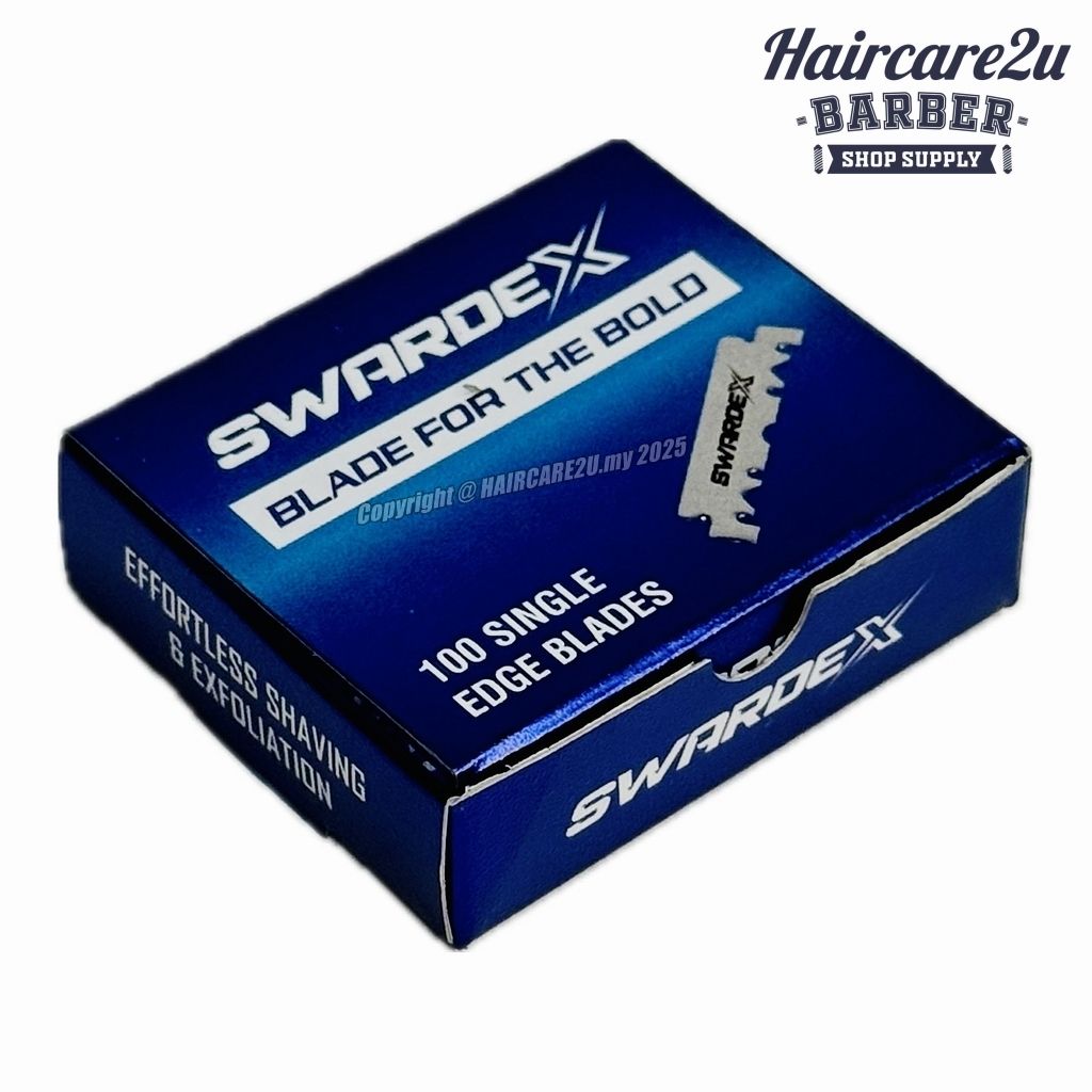 Swardex Stainless Steel Coated Single Edge Razor Blades (100pcs) 2