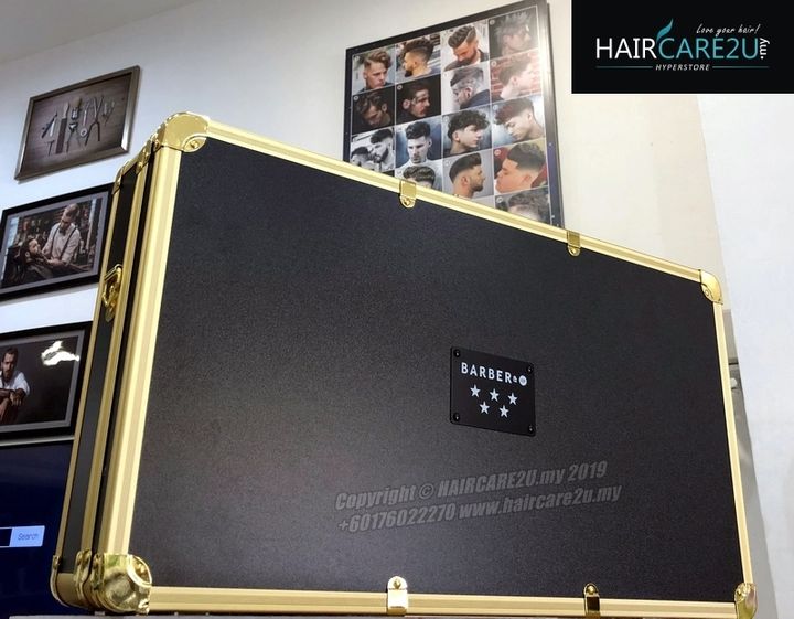 Barber & Co. Gold Metal 5 Star Barber Tools Case Bag.jpg
