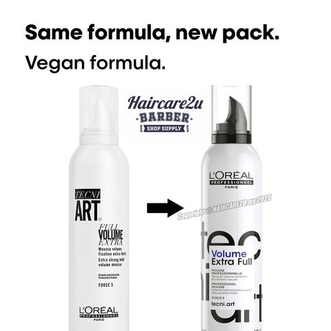 250ml Loreal Tecni Art Full Volume Extra Strong Hold Mousse