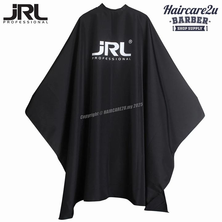 JRL REC01 Eco Friendly Professional Styling Cutting Cape (Black)