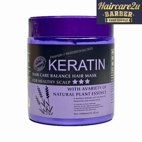 1000ml Keratin Lavender Scalp Care Hair Mask