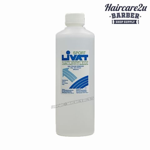 400ml Livat Nail Polish Remover