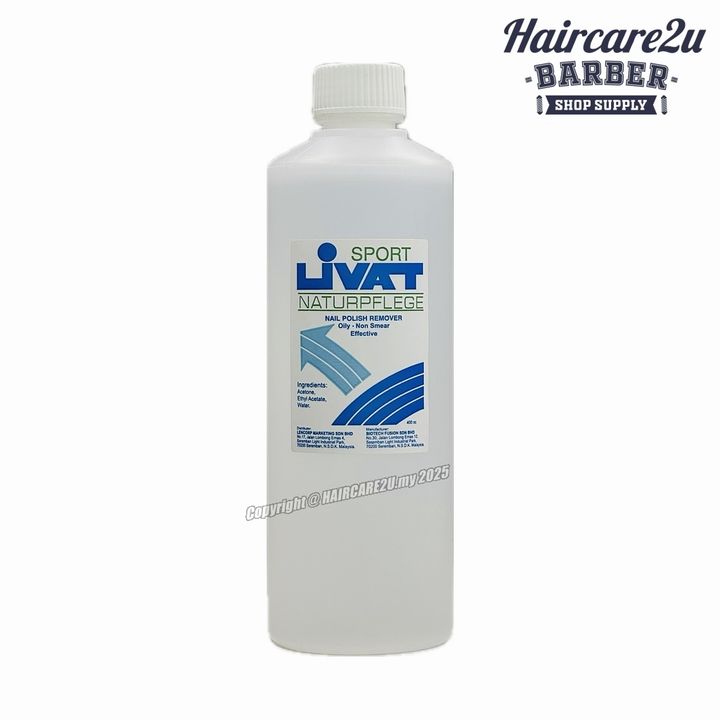 400ml Livat Nail Polish Remover