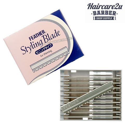 Feather Styling Blade TG-10 for Thinning (10 Blades) 2