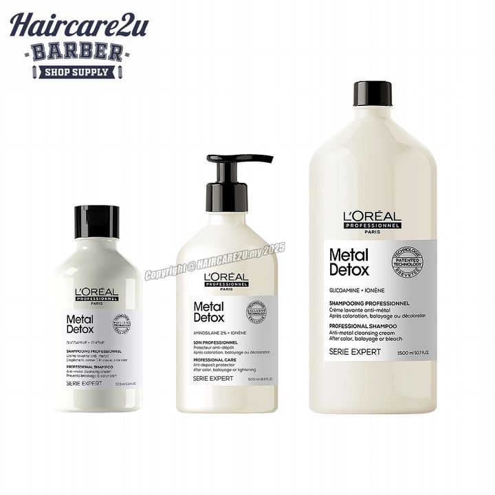 Loreal Serie Expert Metal Detox Shampoo & Conditioner