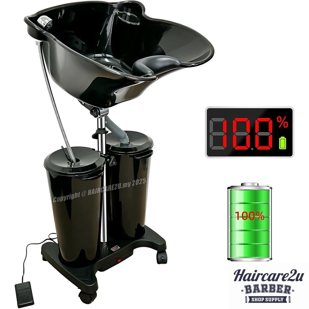 T0142-296C Portable Fibre Basin with Water Drum 1A