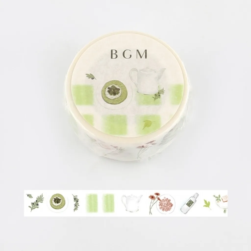 Bgm Washi Tape Matcha Azuki Bmla051 Salt X Paper Stationery Gifts