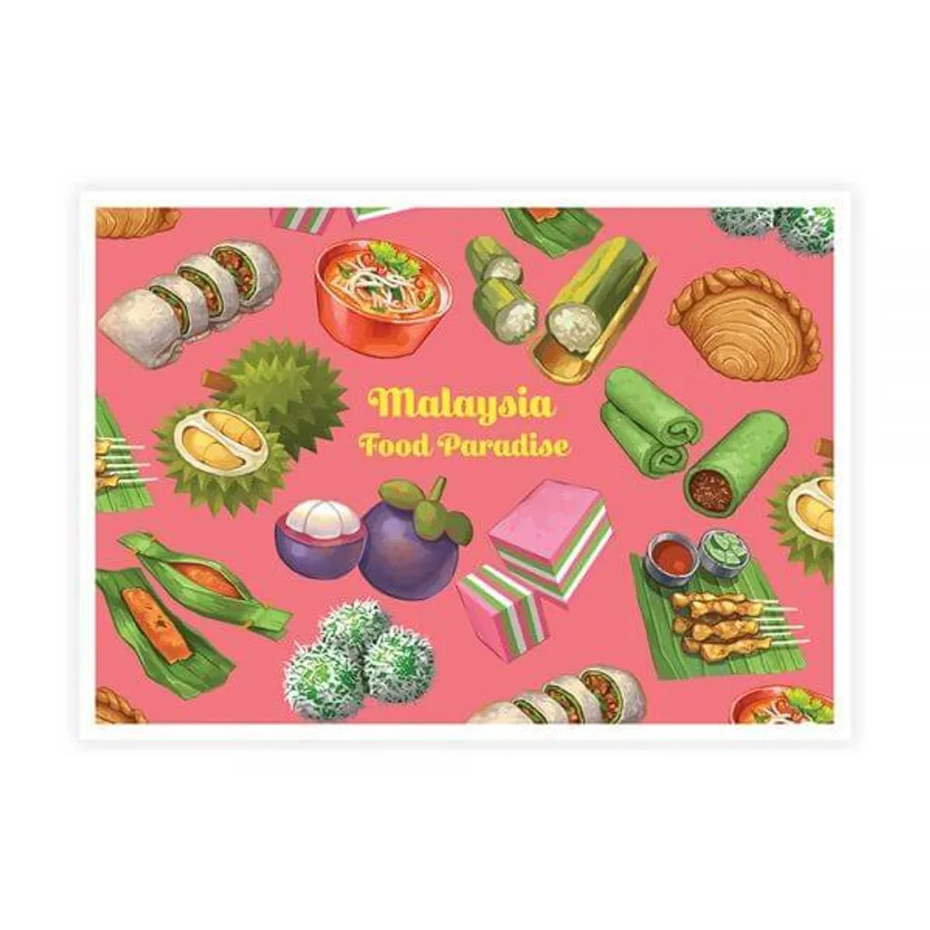 postcard malaysia series- food paradise(kuih-muih).jpg
