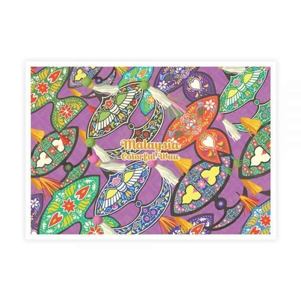 Postcard malaysia series-colourful wau.jpg