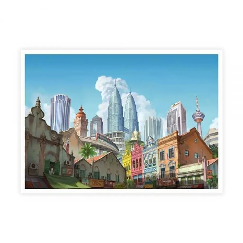 Malysia series postcar-60th merdeka.jpg
