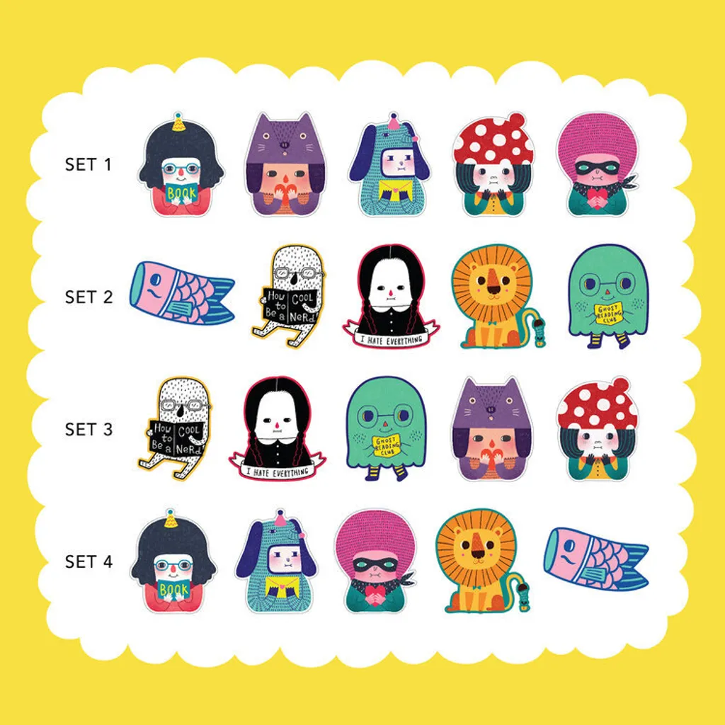 Happy Vinyl Minifanfan Sticker No.1 4.jpg